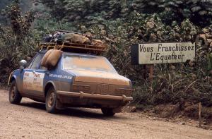Alfa Romeo Alfetta Raid Capo Nord Capo Sud 1973 года 